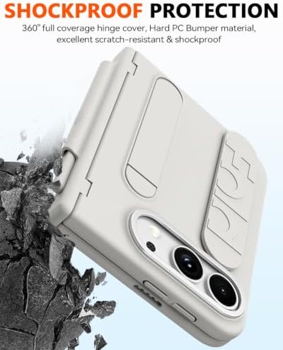for iPhone Ultra Case with Pen Holder & Stylus & Finger Strap White - Image 6