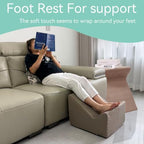 Version that Modern Pouf Ottoman,Relax Stool,Floor Poufs for Couch - Image 4