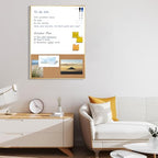 ARCOBIS Dry Erase Cork Board Combo for Wall - Image 6