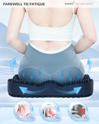 Breathable Honeycomb Gel Seat Cushion, Pressure Relief Cushion Long Sitting - Image 2