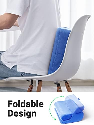 UGREEN Tablet Pillow Stand for Lap Soft Holder Bed with 3 Viewing Angles Adjustable Home Office Accessories Compatible with iPad Pro 13 12 11 10.5 Air Mini 5 4 3 2 Phone 16 15 14 E-Reader Blue - Image 4