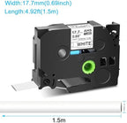 GREENCYCLE 4 Pack Compatible for Brother Ptouch HSe-241 - Image 2