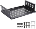 Under Desk Computer Mount for Small Form Factor SFF Computers and Pcs, Using Space 16.7" x H 4.75" x D 12" Mount Shelf Organizer for Office Home Workstation Gaming Stand up Desk by Otoolling