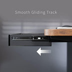 VIVO Black 13 x 9 in Under Desk Storage Drawer, DESK-DR1H-B - Image 6