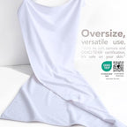 American Soft Linen 100% Cotton Luxury Turkish Towels, 40x80 XL Bath Sheet - Image 3