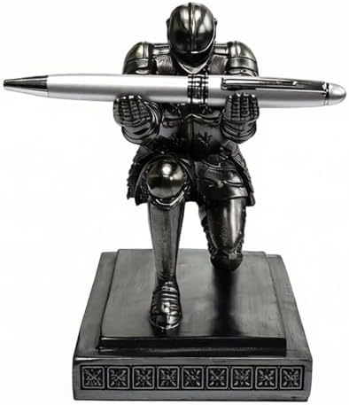 Knight Pen Holder Pen Stand Desk Organizer and Accessories Iron - Image 5