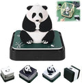 3D Calendar 2027, Desk Time Piece Calendar 2027,Tear-Away 3D Paper Art Notepad w LED Lights,Creative 3D Memo Artsy Pad Calendars, DIY Paper Carving Gift (Panda-A) by Ksgolif