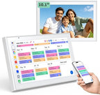 Digital Calendar, 10.1" Smart Touchscreen Electronic Family Calendar Organizer with Calendar Sync, Chore Chart, Meal Planner, To-Do Lists & Digital Photo Frame, Wall or Desk Mountable by Unknown