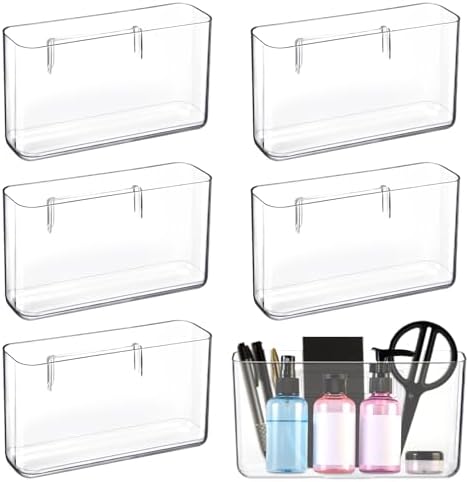 Suzile 6 Pack Wall Mount Organizer Storage Organizer Bins, Big by Suzile