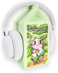 Milk Carton Headphone Stand - Universal Headset Holder - Cute Headphone Stand Hanger - Kawaii Desk Accessories - Pink Gaming Setup - Sturdy Desk Headset Mount (Matcha Latte) by BeamTeam3D