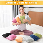 1 MIDDLE ONE 2 Pack Small Pillow, Memory Foam Mini Pillow 11 X 7 Inches for Travel, Sleeping, Nap and Neck, Knee, Lumbar Support, Tiny Cushion for Pet, Dogs (Black) - Image 6