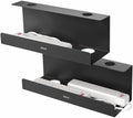 VIVO 2 Pack Black 17 inch Extra Deep Cable Management Tray, DESK-AC16-2C by VIVO