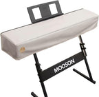 Keyboard Piano Cover Digital Piano Dust Covers Luxury Soft and Premium Surface Thickening Electronic Organ Covering Keyboard Update Encasement (White) by Mooson