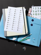 Important Document Organizer,Folders for Documents,Bound Expanding File for Important Papers/Passports/Birth Certificates, Document Holder for Home Records, Legal and Medical Papers (Blue) - Image 5
