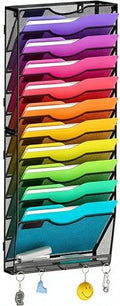 Gawerk Hanging Wall File Organizer, 12+1 Tier by Gawerk
