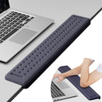 Leolee L-Shaped Desk Long Wrist Rest Elbow 60CM, Deep Blue Arm Rest by Leolee