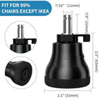 Bell Glides for Office Chair Changing Wheels to Stationary Chair Feet 10PCS - Image 4