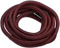 MECCANIXITY Split Sleeve Wire Loom Braided Sleeve 1" 25Ft Black/Red by MECCANIXITY
