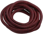 MECCANIXITY Split Sleeve Wire Loom Braided Sleeve 1" 25Ft Black/Red by MECCANIXITY