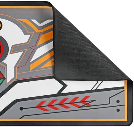 Mouse pad - Evangelion EVA Unit Inspired Futuristic Eye Design, Large 35.4"x15.7" - Image 5