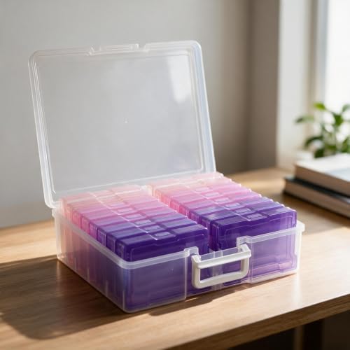 novelinks Photo Storage Boxes with Handle, Photo Organizers and Storage - Image 6