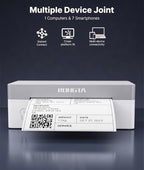 Rongta Bluetooth 4x6 Wireless Thermal Shipping Label Printer,White | Wireless Bluetooth Thermal Label Printer, Ideal for Shipping Labels for Package, Barcode Labels for Small Business - Image 6