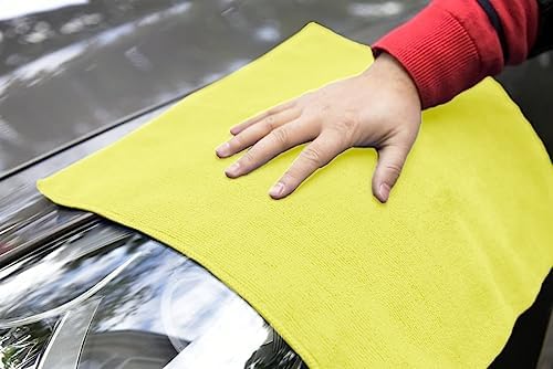 Avalon Towels Microfiber Cleaning Cloths (Value Pack of 36) - Size 16 x 16 Inches, Highly Absorbent Cleaning Rags, Lint Free, Reusable and Washable, Microfiber Towels for Cars - Image 5