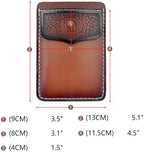 Tourbon Genuine Leather Pocket Protector for Men Durable Tool Pouch for Jeans Shirts Pocket Sleeve for Pens and Tools - Image 5