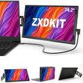 Laptop Extended Monitor Portable, Dual Laptop Screen Extender 14" FHD IPS by Unknown