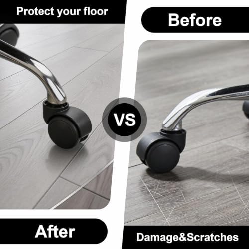 Clear Chair Mat for Hard Floor, 48" x 48" Heavy Duty Floor Protector, Round - Image 5