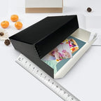 Lineco Drop Front Archival Storage Box, 8.75x10.75x1.5 in, Black, 2 Pack - Image 4