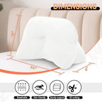 Lumbar Support Back Pillow for Office Chair, Couch, Sofa, Bed - Image 2