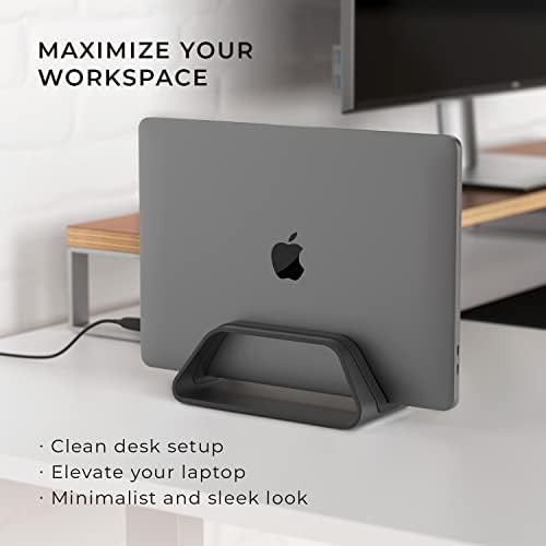 HumanCentric Vertical Laptop Stand Compatible with MacBook Pro & Air - Image 3