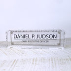 Custom Acrylic Name Plate Personalize Desk Plaque for Office Hospital Teacher Decoration Display - Image 3