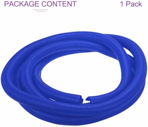DMiotech 20ft Wire Loom Split Tubing 1 1/2 Inch(38.1mm) ID Blue - Image 5