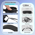 Bulk Earbud Headphones 24 Pack for School Classroom Kids, Wholesale Wired Durable Earphones Class Set for Students Children Toddler Teens Boys Girls and Adult (HY450, 24 Black) - Image 4