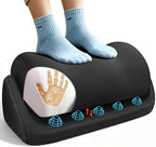 Foot Rest for Under Desk at Work, Adjustable Desk Foot Rest & Foot Stool for Office Work, Gaming Desk Accessories, Multi-Use Leg Rest Pillow for Couch, Bed Sleeping,Washable Cover by JIPORIER