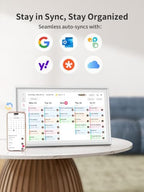 Airzeen 10.1" Digital Wall Calendar, No Subscription Smart Family Planner - Image 3