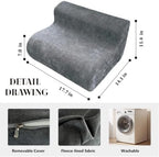 Foot Rest for Under Desk at Work,Used to Support The Feet (Black, 001) - Image 5