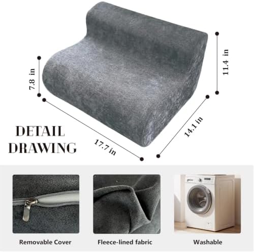 Foot Rest for Under Desk at Work-Versatile Foot Stool(Khaki, 001) - Image 5