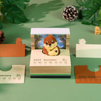3D Calendar 2027, Unique 3D Memo Pad Tear Away Time Piece Calendar, Fun DIY Paper Carving Art 3D Desk Calendar Notepad Gift for Christmas, New Year (Sea Otter) - Image 4