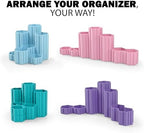 Glassboard Studio Hexaflex Organizer Set - Pen and Pencil Holder for Desk, Versatile Hexagon Design, Adjustable Dividers, 12 Color Options - Desk and Office Organization (Seaside Teal) - Image 3