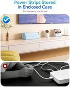 ORICO Cable Management Box, Keeping Cords Tidy and Protected from Damage - Image 3
