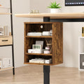IBUYKE Under Desk Storage Cabinet Clamp on Desk Legs Shelf UTMZ012H by IBUYKE
