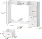 ChooChoo Desktop Bookshelf with LED Lights and 4 Shelves - Image 2