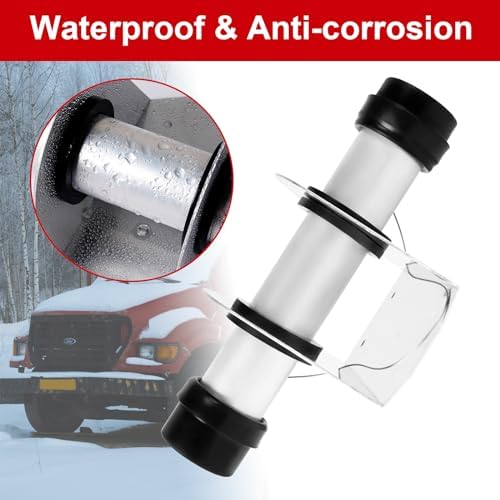 Trailer Document Holder Waterproof Registration Card Box with End Caps for Truck Trailers Body Auto Vehicle Tractor Insurance Aluminum 1-5/8" x 9-7/16" Tube Style (8 Pack) - Image 4