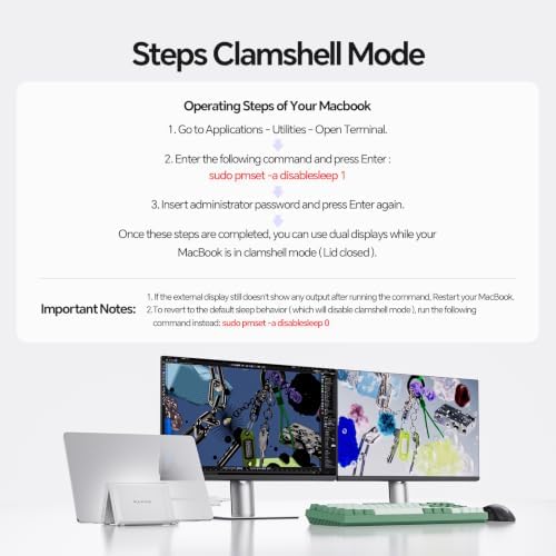 11-in-2 USB C Docking Station Dual Monitor 4K@60Hz for for M5/M4/M3 Pro/Max - Image 5