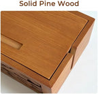 Wood Cable Management Box, Cord Organizer & Decorative Power Strip Cover - Image 5