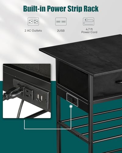 AHOWPD 3D Printer Table with Filament Storage and Drawer Organzier - Image 2