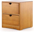 Storage Chest, Wooden Drawer Box, Desk Top Storage with 1/2/3/4 Drawers,Storage Box Drawer Box Desk Organizer, Cosmetic Drawer Storage Box-2-Drawer by Unknown